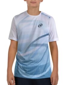 Camiseta Bullpadel Cayon Junior Blanco