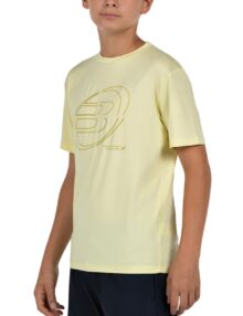 Camisetas Bullpadel Cuno Junior Amarillo Vigore