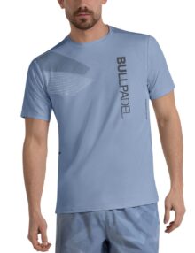 Camiseta Bullpadel Mistel Azul Acero