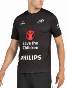 Camiseta Bullpadel Morfeo Di Nenno negra