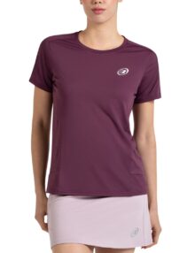 Camiseta Bullpadel Omur Ciruela W