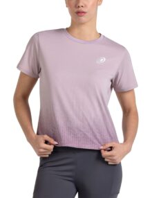 Camiseta Bullpadel Osias Rosa Sombra W