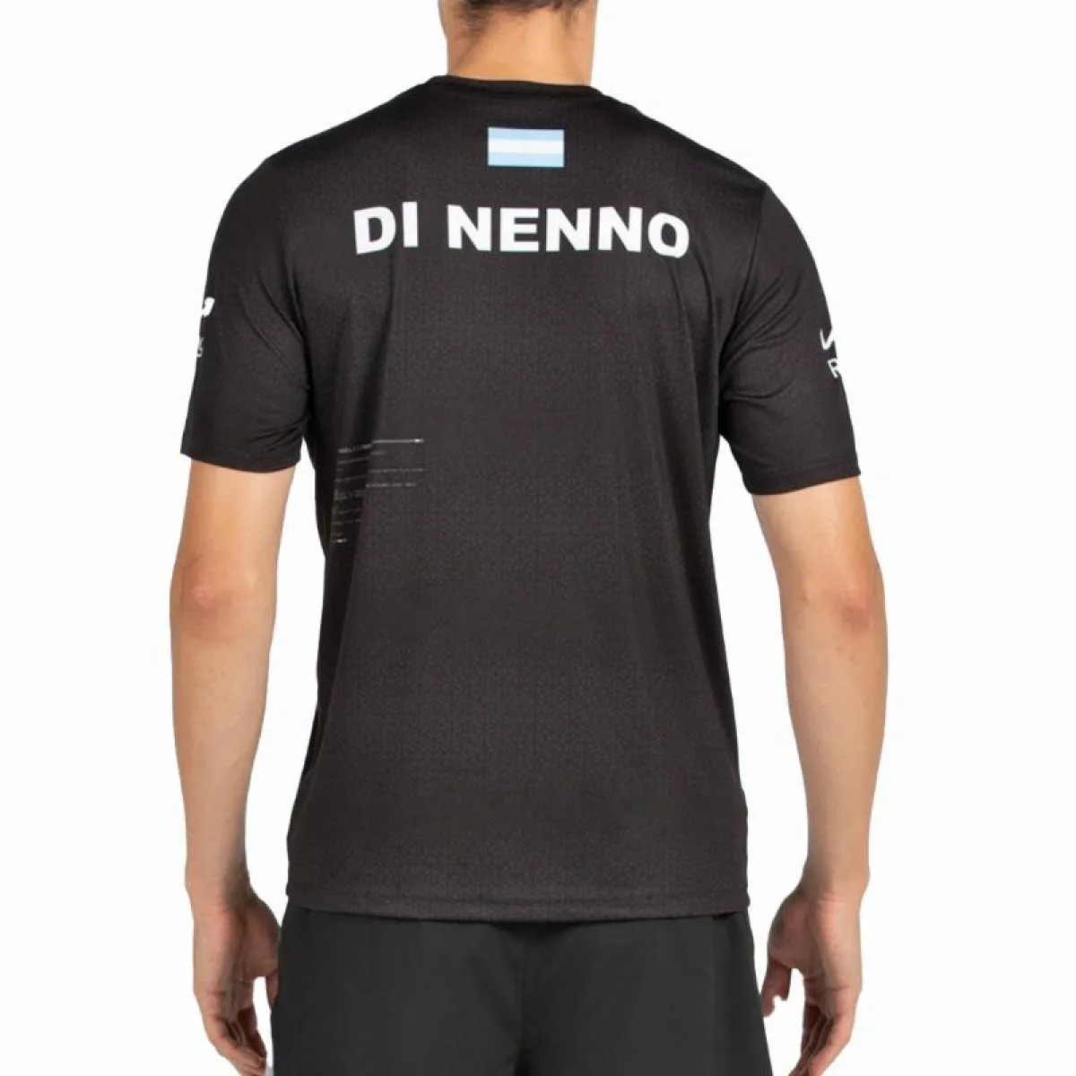 Camiseta Oficial Bullpadel Di Nenno Mofero Premier Padel negro