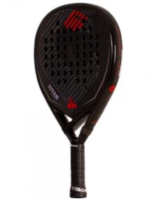 Lateral de la Pala Vibora Titan 3K Black 2026