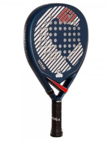 Lateral de la Pala Vibora Titan Junior Classic Blue