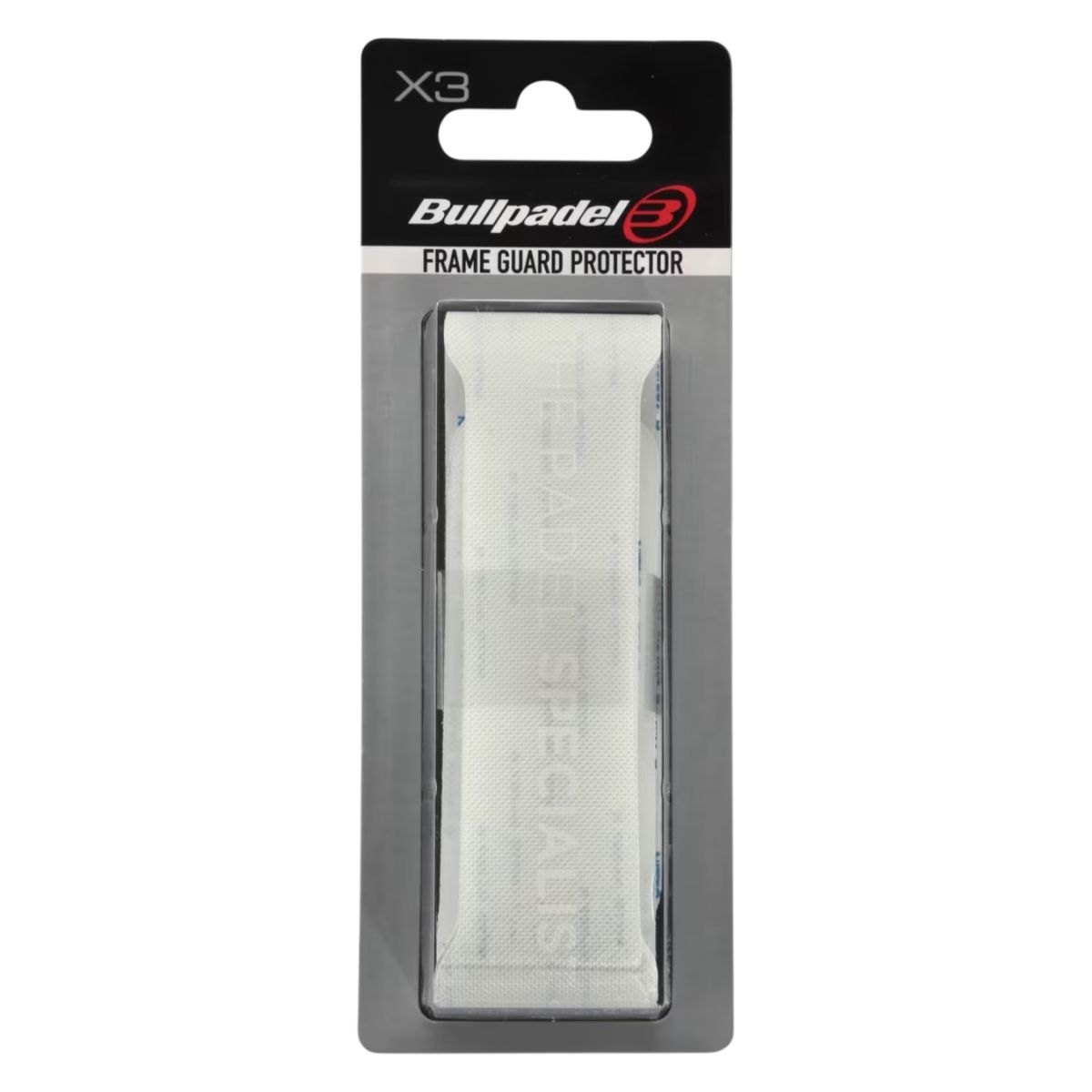 Pack 3 Protectores Bullpadel Frame Guard Transparente